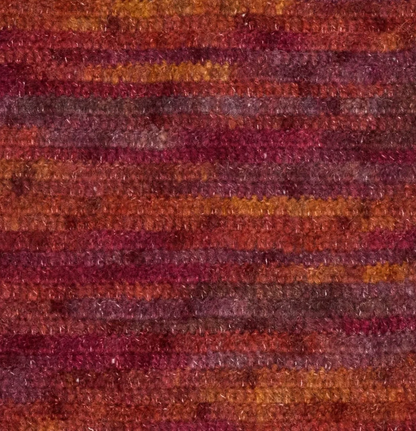 Colorful Knit Skinny Scarf, Alpaca Wool Blend ,Modern Multicolor Neck Scarf.